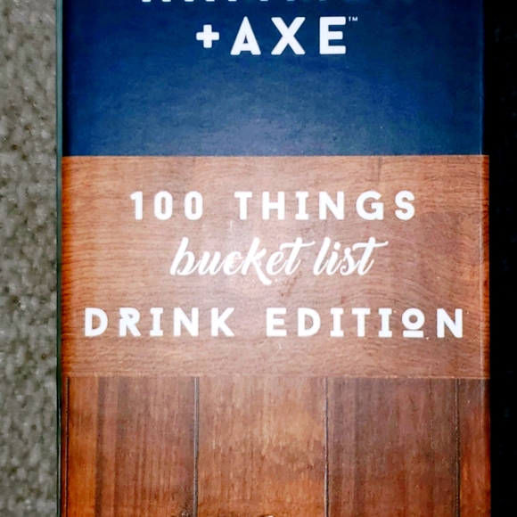 NEW Hammer + Axe 100 Things Bucket List Drink Edition Drinking Game - Picture 3 of 9